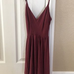 Urban Outfitters Maroon Romper